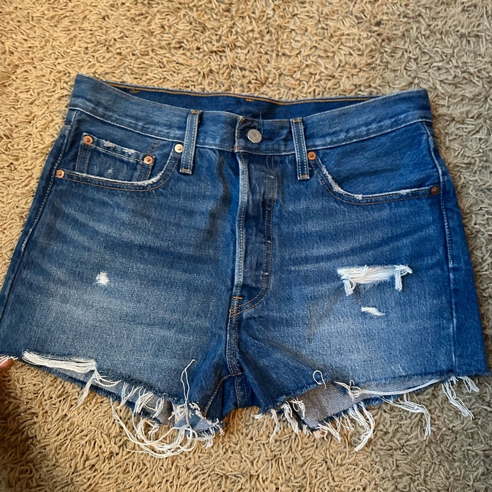 Levi’s 501 High Waisted Shorts